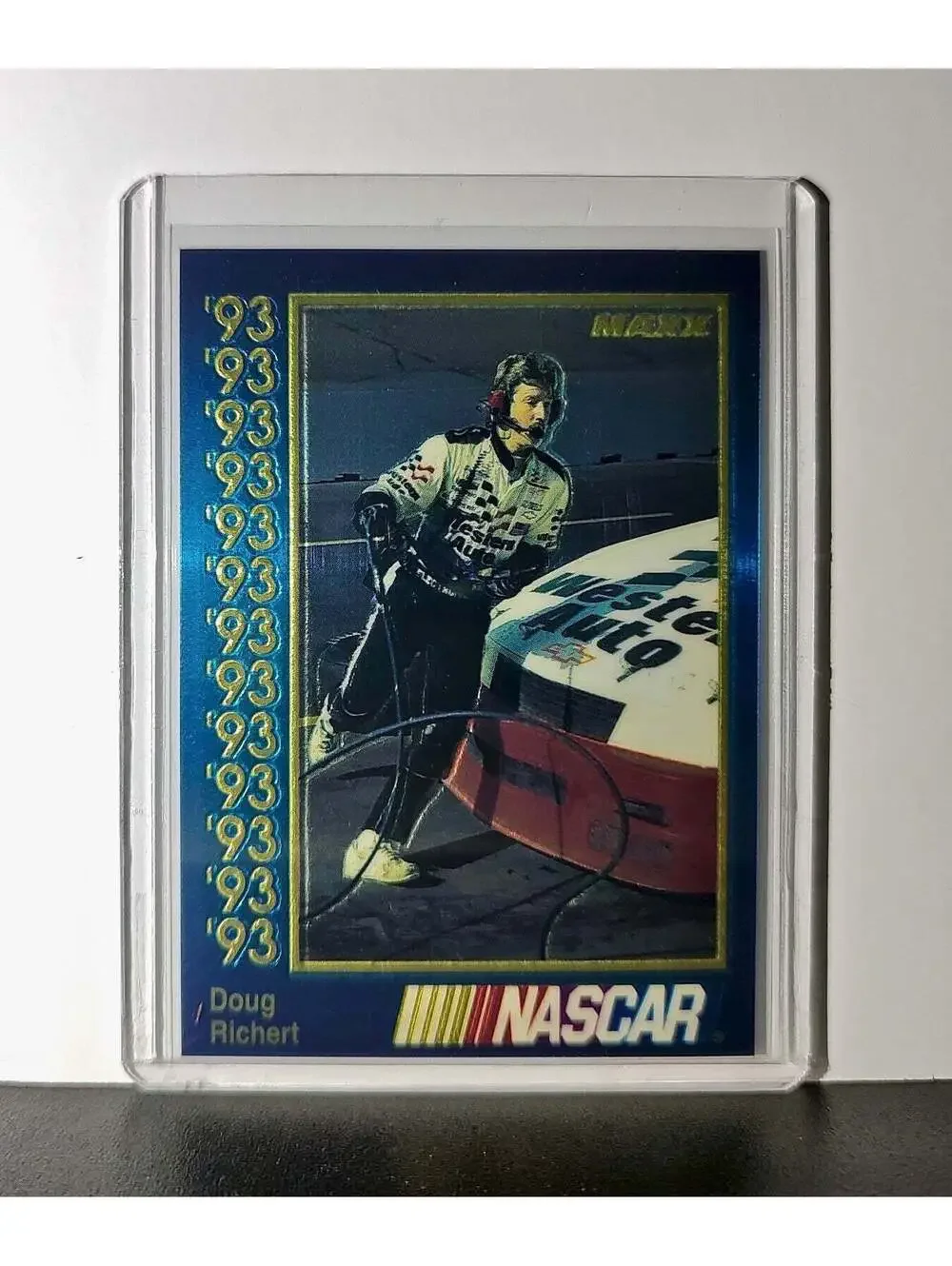Doug Richert 1993 Maxx Premier Plus Racing #154 NASCAR Card DARWAL Inc.